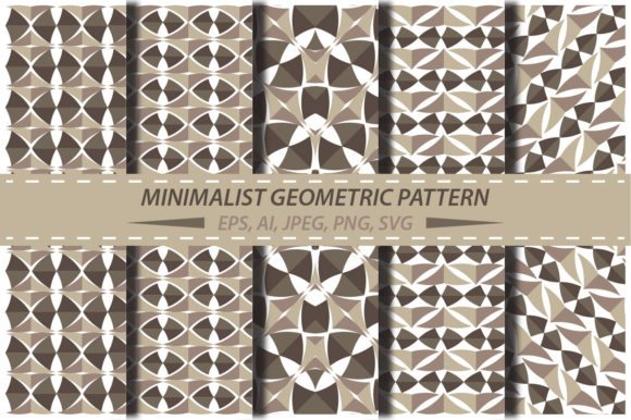 Basic Shape Geometric Pattern for Clean Website Graphics