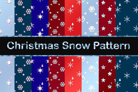 Christmas Blue Pink Pattern Background Graphics