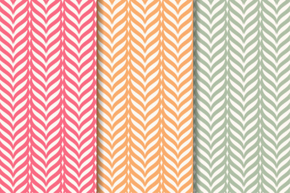 Flat Wave Pastel Pattern for Local Business Branding
