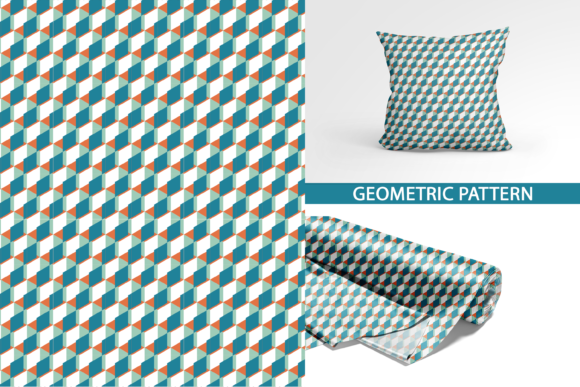 Geometric Seamless Arabic Pattern Design for Local Business Branding