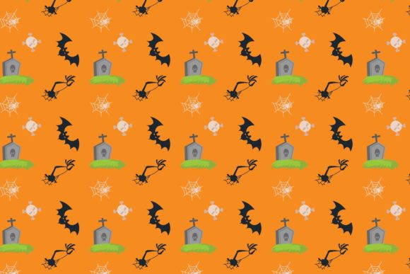 Halloween Patterns Icon-014: A Graphic Design Asset for Seasonal Publishing