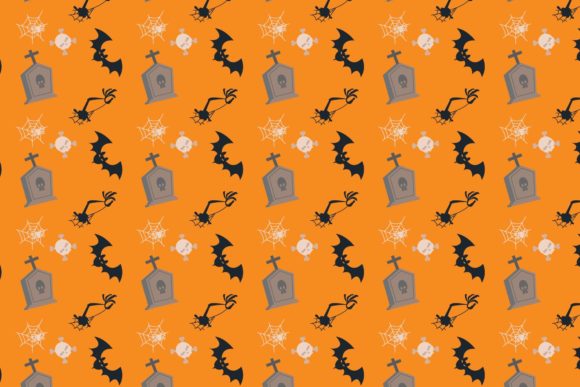 Halloween Patterns Icon-017: A Versatile Graphic Design Asset