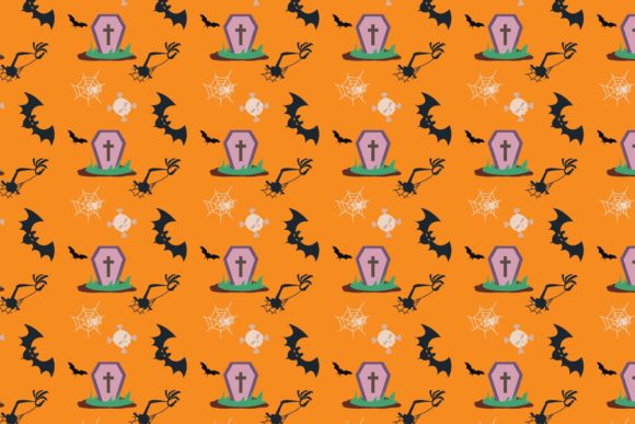 Halloween Patterns Icon-019 Graphics Review