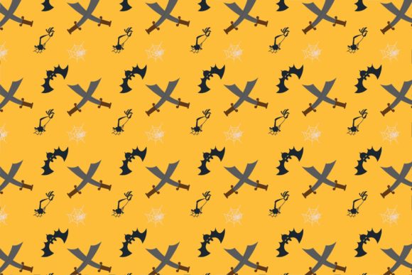 Halloween Patterns Icon-024: A Graphic Design Asset for Seasonal Branding