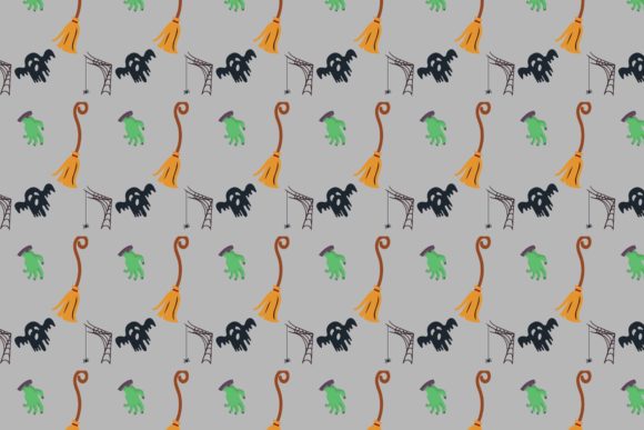 Halloween Patterns Icon-041: A Graphic Design Asset for Seasonal Branding