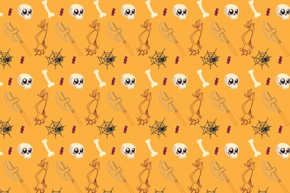 Halloween Patterns Icon-093 Graphics Review
