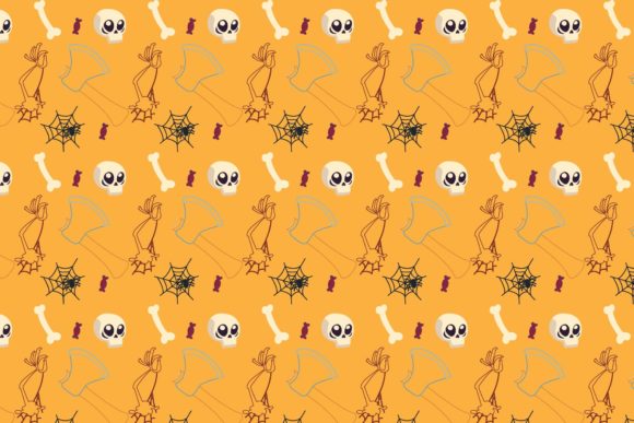 Halloween Patterns Icon-094: A Graphic Design Asset for Seasonal Content