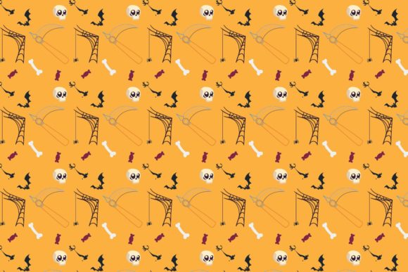 Halloween Patterns Icon-096: A Graphic Design Asset for Seasonal Projects