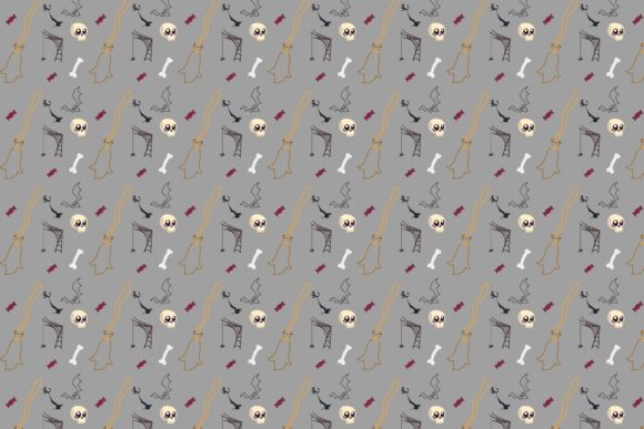 Halloween Patterns Icon-105: A Versatile Graphic Design Asset