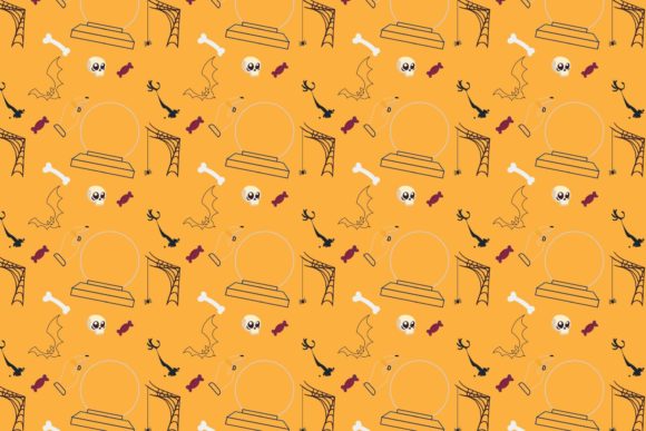 Halloween Patterns Icon-120 Graphics for Crafting