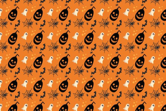 Halloween Patterns Icon-129: A Graphic Design Asset for Seasonal Content