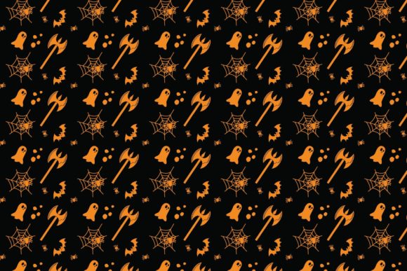 Halloween Patterns Icon-143: A Graphic Design Asset for Seasonal Projects