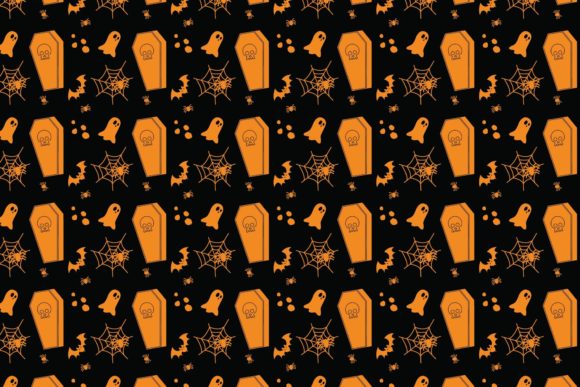 Halloween Patterns Icon-202: A Graphic Design Asset for Seasonal Projects