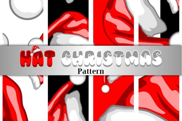 Hat Christmas Graphics: A Festive Pattern for Branding