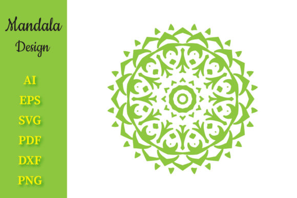 Mandala Design for Patterns Vol.05 – A Versatile Graphic Asset for Crafters