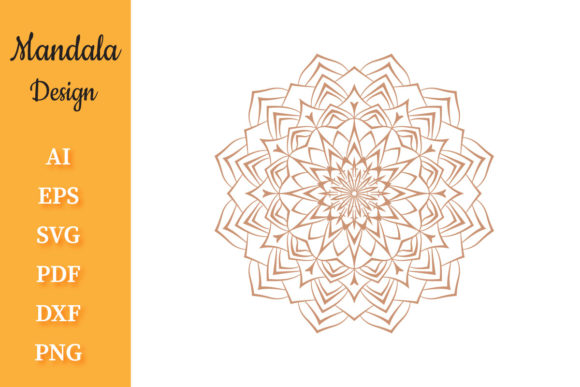 Mandala Design for Patterns Vol.54 – A Graphic Asset for Creative Publishing